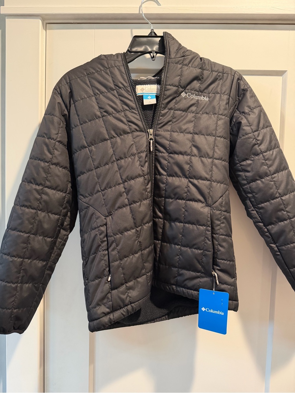 Columbia Black Quilted Puffer Jacket for Kids